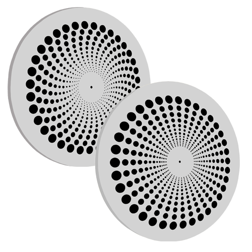 Swirl Flow Pattern Decorative Diffuser